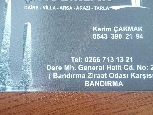 BANDIRMA ÇATI EMLAK KİRALIK  ÇATI EMLAK 3+1 DAİRE 2. ARA KAT - Görsel 28