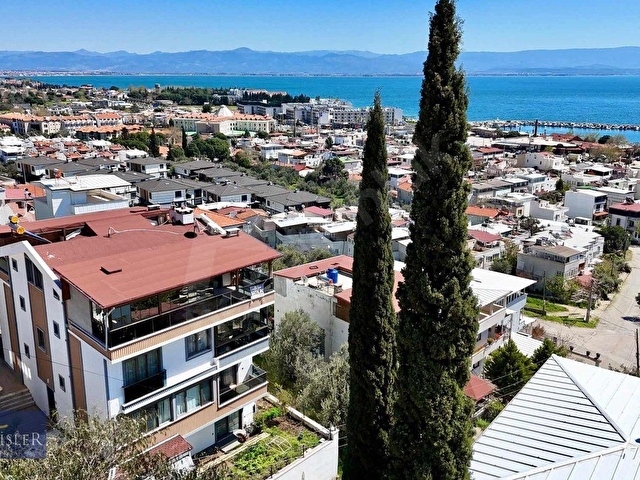GÜREDE FUL DENİZ MANZARALI KAPALI OTOPARKLI 3+1 LÜKS YAZLIK - Görsel 18