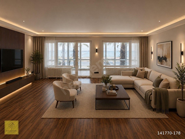 3+1 YALI DAİRESİ, ASANSÖRLÜ, OTOPARKLI SATILIK DAİRE