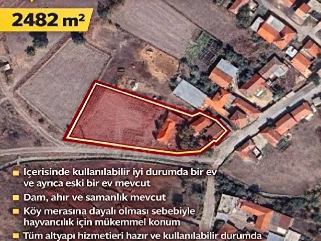 Gönen Asmalıdere Mahallesi Satılık ev ahır ve arsası