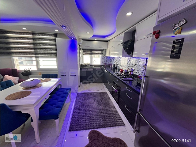 İnönü Caddesi Üzerinde Bahçelievler Mevkinde Metro Önü 2+1 90 m2 Köşe Eşyalı Bakımlı Lüx Daire - Görsel 8
