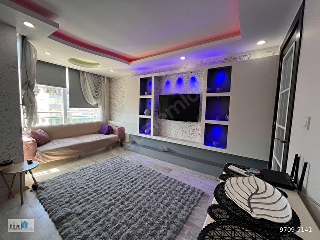 İnönü Caddesi Üzerinde Bahçelievler Mevkinde Metro Önü 2+1 90 m2 Köşe Eşyalı Bakımlı Lüx Daire - Görsel 19