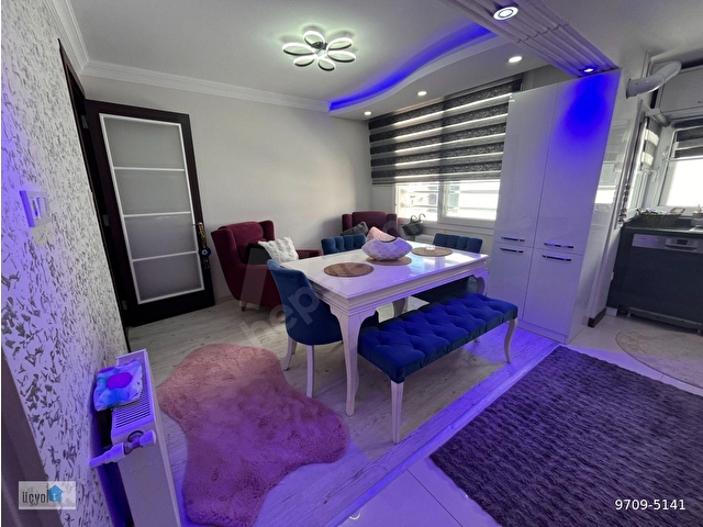 İnönü Caddesi Üzerinde Bahçelievler Mevkinde Metro Önü 2+1 90 m2 Köşe Eşyalı Bakımlı Lüx Daire - Görsel 9