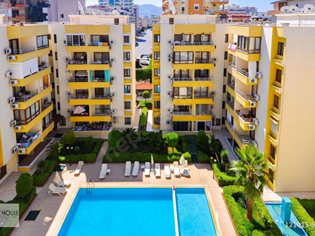 ALANYA MAHMUTLARDA DENİZE 280 METRE FULL EŞYALI 1+1 SATILIK DAİRE - Görsel 2