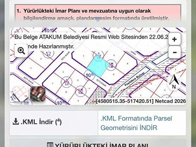 BÜYÜKOYUMCADA 616 M2 KAT KARŞILIĞI ARSA - Görsel 2