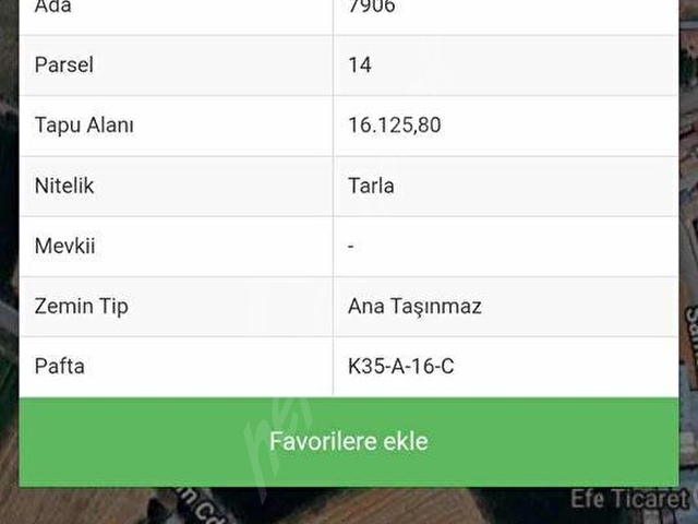 BUĞDAYLI DA YATIRIMLIK 16.125 M2 İMARA SIFIR YATIRMLIK TARLA - Görsel 8
