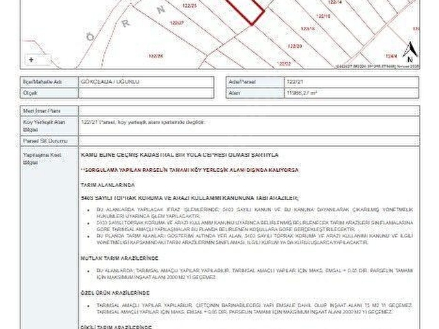 GÖKÇEADA UĞURLU KÖYÜ’NDE YATIRIMLIK FIRSAT ARAZİ - Görsel 7