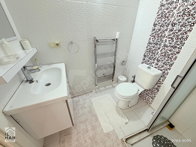 İlhandan Üçyol Metro Mevki Mükemmel Deniz Manzaralı Ebeveyn Banyolu Eşyalı Kiralık Daire - Görsel 30