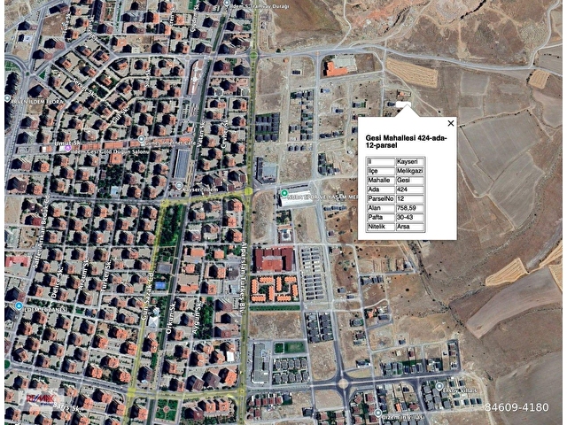GESİ DE ANADOLU LİSESİ KARŞISINDA SATILIK 758m2 VİLLA PARSELİ - Görsel 14