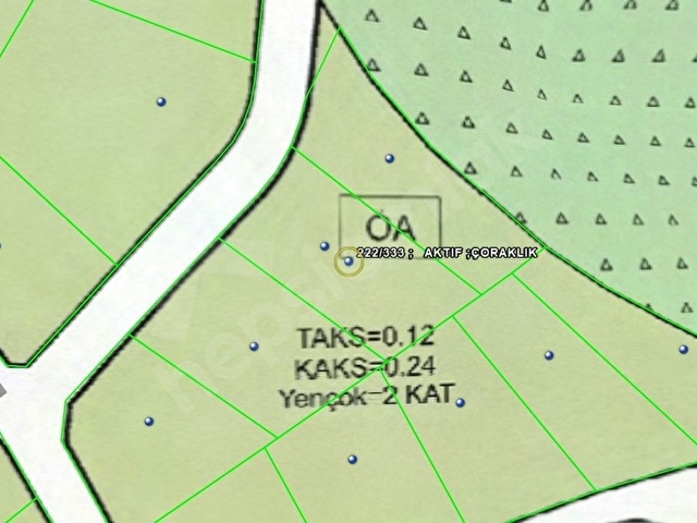 KÜRKÇÜOĞLU EMLAK HOY HOY DA 1000M2 VİLLA ARSASI - Görsel 5