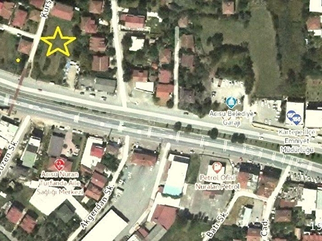 Kocaeli Kartepe Acısu Merkezde Yüzde 25 Konut imarlı 1181m2 Arsa - Görsel 6