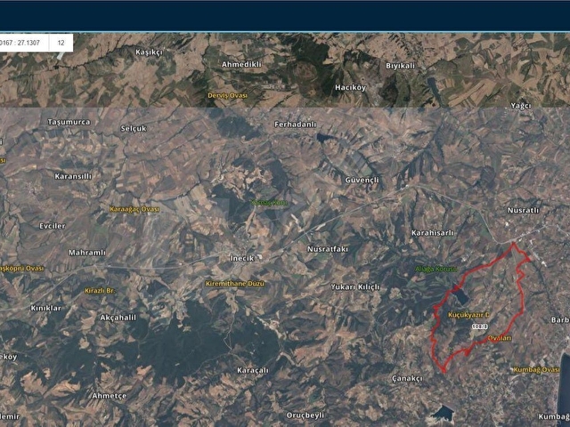 HUZURDAN TEKİRDAĞ YAZIRDA TAKASA AÇIK 10 DÖNÜM YOL AĞZI SATILIK TARLA - Görsel 10