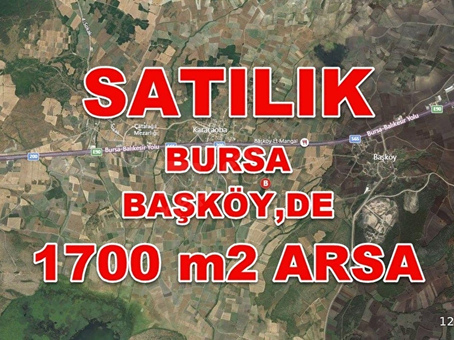 Bursa Nilufer Baskoy De Hobi Bahcesine Uygun Yatirimlik 1700m2 120619 80 Hurriyet Emlak