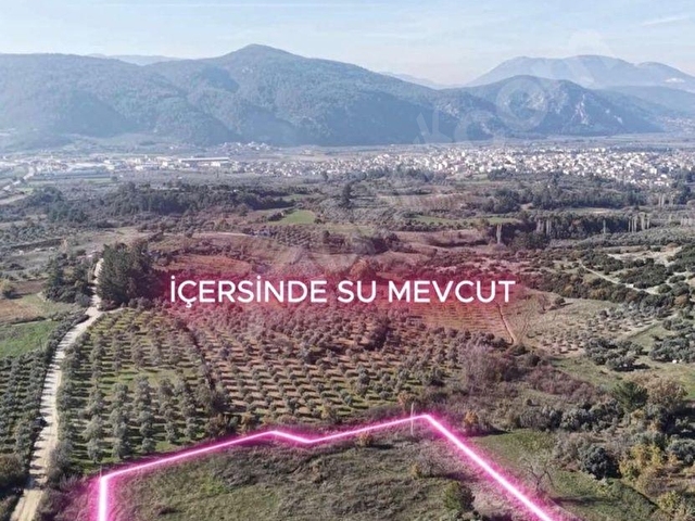 Muğla bayır mahallesi 11392 m2 ticari imar sınırında satılık arazi