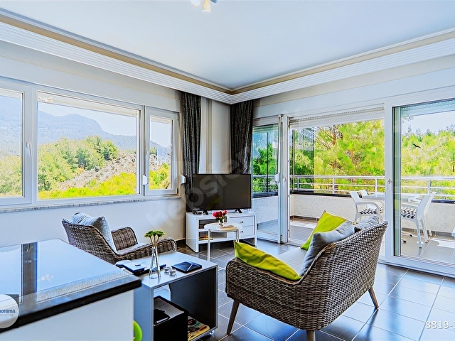 ALANYA OBA PORTAKAL SİTESİ 1+1 EŞYALI, HAVUZLU DAİRE
