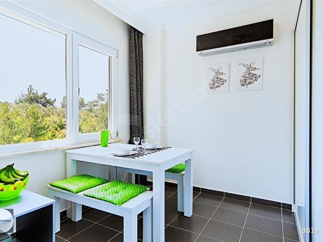 ALANYA OBA PORTAKAL SİTESİ 1+1 EŞYALI, HAVUZLU DAİRE - Görsel 13