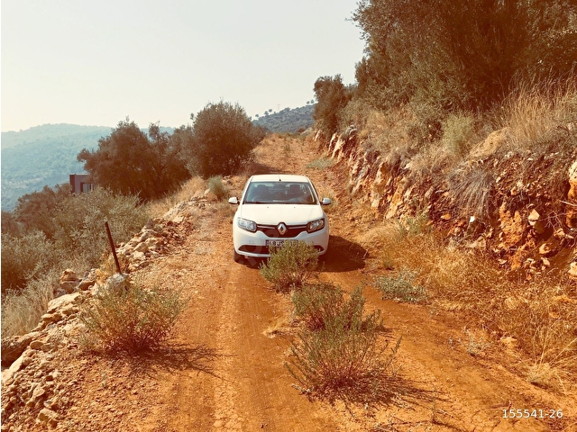 Muğla Fethiye İnlice de deniz manzaralı arazi - Görsel 12