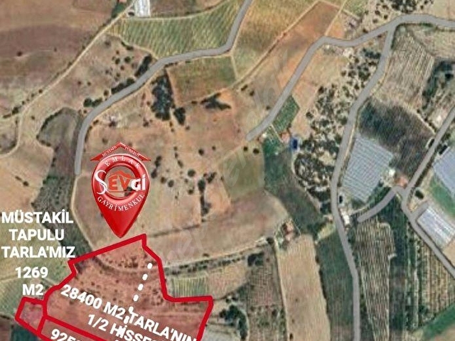 ELMALI KIŞLADA YOLU, SUYU OLAN, ELEKTRİĞİ YAKIN YATIRIMLIK 20 DÖNÜM SATILIK TARLA - Görsel 2