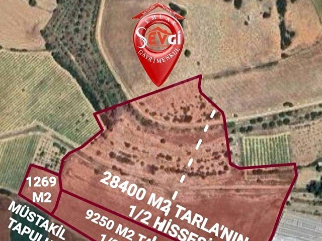 ELMALI KIŞLADA YOLU, SUYU OLAN, ELEKTRİĞİ YAKIN YATIRIMLIK 20 DÖNÜM SATILIK TARLA