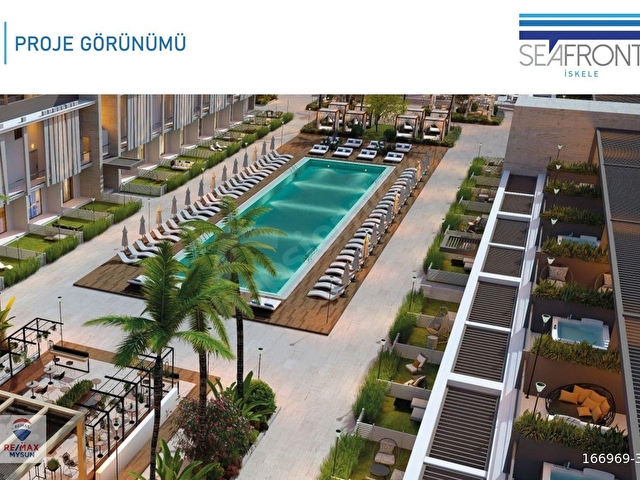 SEAFRONT İSKELE LONG BEACHE 100 METRE 1+1 YATIRIM FIRSATI - Görsel 20