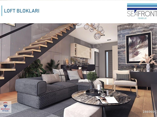 SEAFRONT İSKELE LONG BEACHE 100 METRE 1+1 YATIRIM FIRSATI - Görsel 24