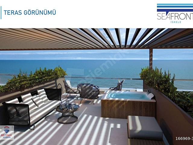 SEAFRONT İSKELE LONG BEACHE 100 METRE 1+1 YATIRIM FIRSATI - Görsel 21