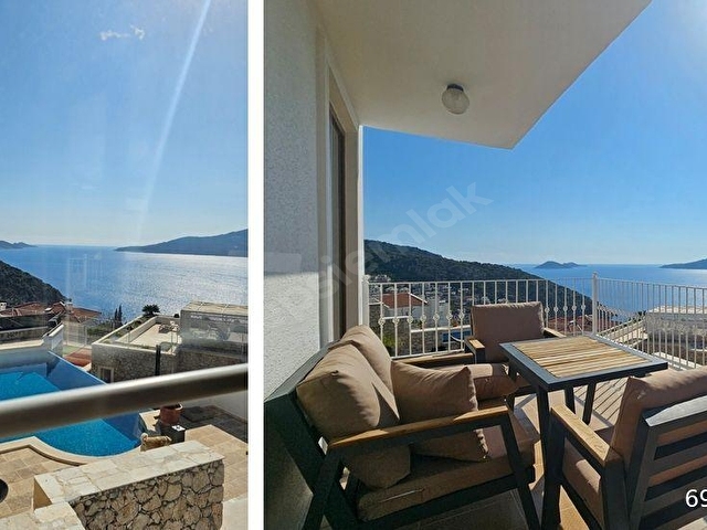 Kalkan Merkezde Kışla Bölgesinde İmarlı 4 Odalı Müstakil Villa - Görsel 26