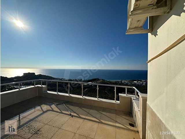 ANTALYA ALANYA KARGICAK BÖYLE BİR DENİZ MANZARALI DAİRE YOK ALANYA DA - Görsel 17