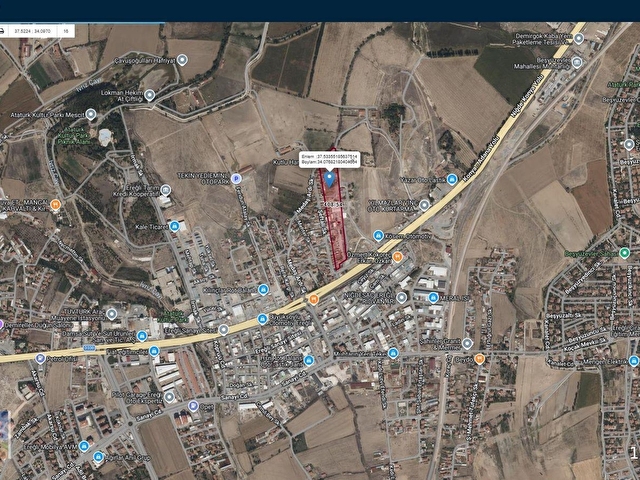 MEDAŞ ARKASINDA 4000 METREKARE CAZİP FİYATA YATIRIM İÇİN BİREBİR - Görsel 4