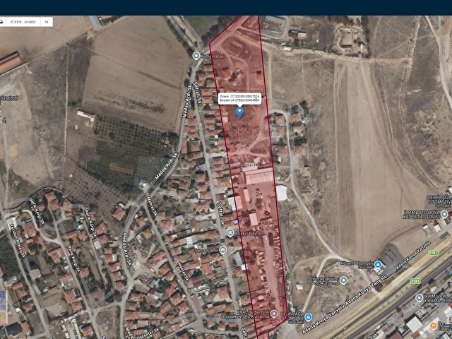 MEDAŞ ARKASINDA 4000 METREKARE CAZİP FİYATA YATIRIM İÇİN BİREBİR