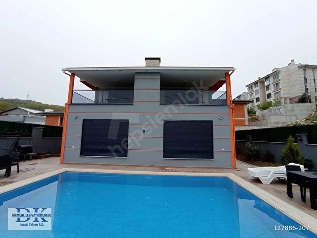 DK GAYRİMENKUL MÜSTAKİL HAVUZLU 2+1 İKİZ VİLLA KİRALIK