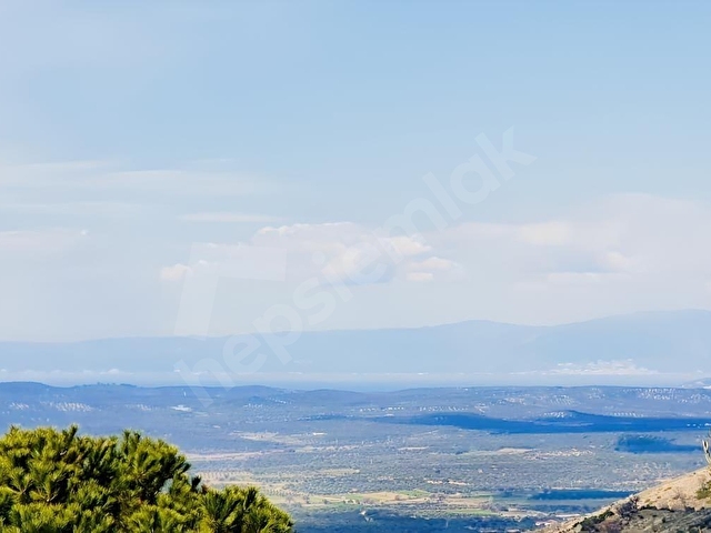 AYVALIK KONAK EMLAKTAN BULUT ÇEŞME MAH.1692M2 SATILIK ARSA DENİZ - Görsel 4