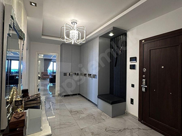MEZİTLİDE DENİZİN İÇİNDE AKILLI BİNA SİSTEM ULTRA LÜX 265 M2 4+1 - Görsel 8