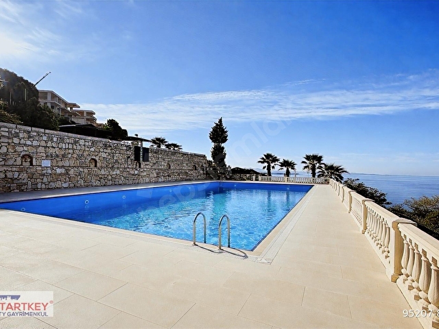 Bodrum Milas Güllükte Panoramik Deniz Manzaralı Triplex Villa - Görsel 6