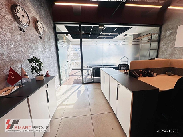 SMARTPROJEDEN KİRALIK DAP VADİ S OFİS EŞYALI 3 ODALI Brüt 94m2 - Görsel 21