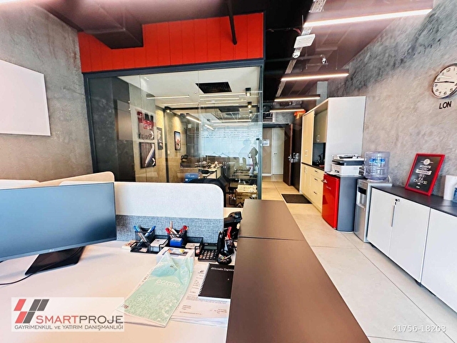 SMARTPROJEDEN KİRALIK DAP VADİ S OFİS EŞYALI 3 ODALI Brüt 94m2 - Görsel 20
