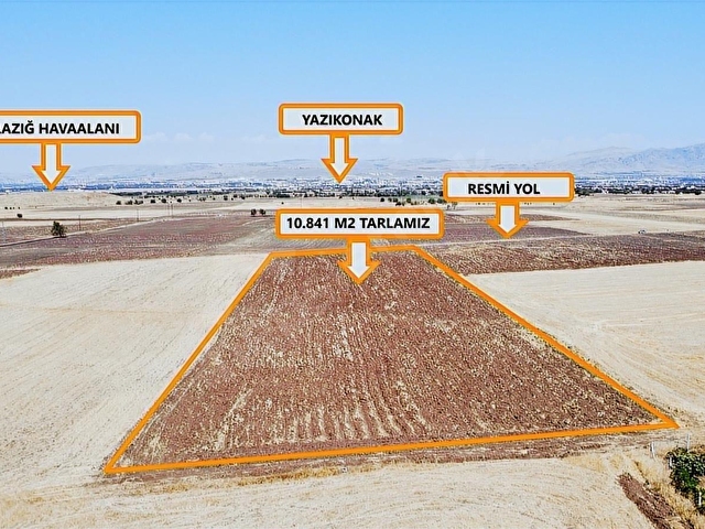 BATI PRESTİJDEN DOĞANKUŞ KÖYÜNDE SATILIK 10841 M2 FIRSAT TARLA