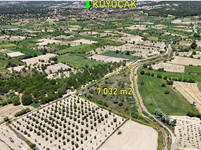 KOZADAN YEŞİLYUVA-KUYUCAK YAKINI SATILIK TARLA&BAĞ - Görsel 2