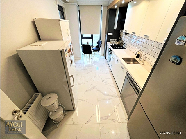 TEK YETKİLİ AYGÜLDEN KADIKÖYDE SİTE İÇİ HAVUZLU OTOPARKLI SAUNALI KREDİYE UYGUN 3+1 SATILIK DAİRE - Görsel 8