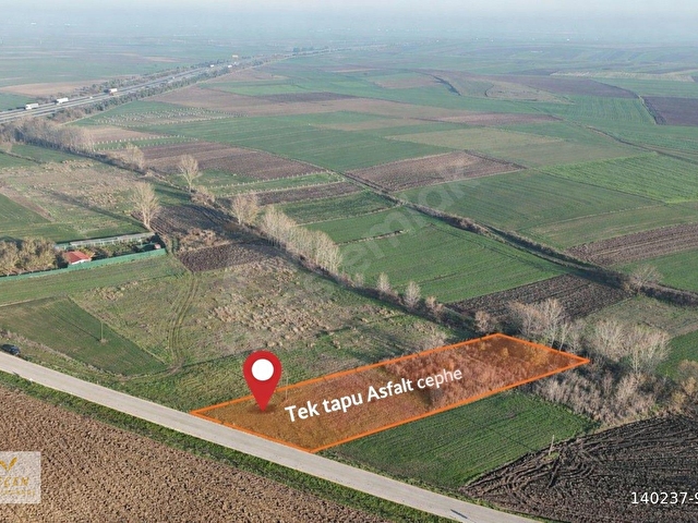 SATILIK TEK TAPU ASFALT CEPHE KAZANDIRACAK ARAZİ FIRSAT FİYAT - Görsel 2