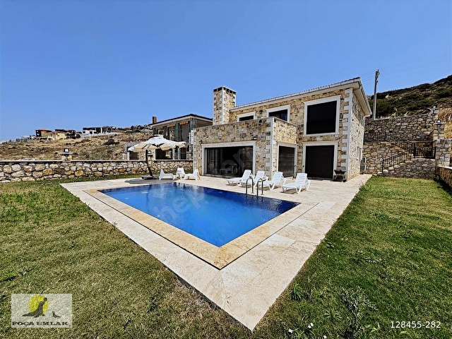 ESKİ FOÇA DA KİRALIK HAVUZLU TAŞ BUTİK OTEL / ETKİNLİKLERE UYGUN - Görsel 27