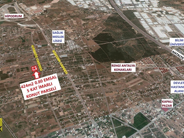 Kaan Dan Yenikoy De 424m2 0 80 Emsal 5 Kat Imarli Konut Parseli 97939 570 Hurriyet Emlak