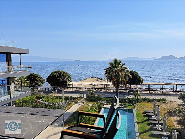 BoDRuM DENİZE SIFIR * MANZARA * ÖZEL PLAJ * HAVUZ *YERDEN ISITMA - Görsel 11