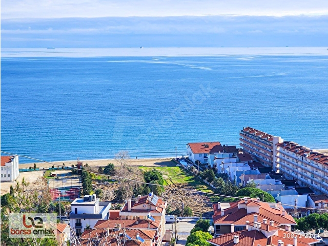 KUMBAĞDA PANORAMİK DENİZ MANZARALI SATILIK 3+1 DUBLEKS VİLLA - Görsel 14
