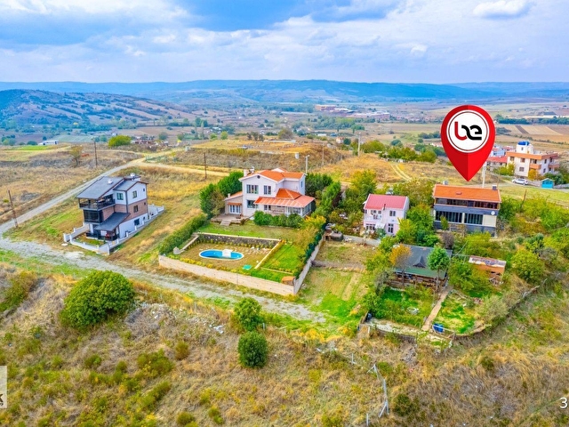 KUMBAĞDA PANORAMİK DENİZ MANZARALI SATILIK 3+1 DUBLEKS VİLLA - Görsel 4