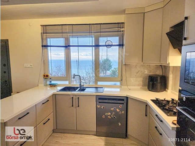KUMBAĞDA PANORAMİK DENİZ MANZARALI SATILIK 3+1 DUBLEKS VİLLA - Görsel 22