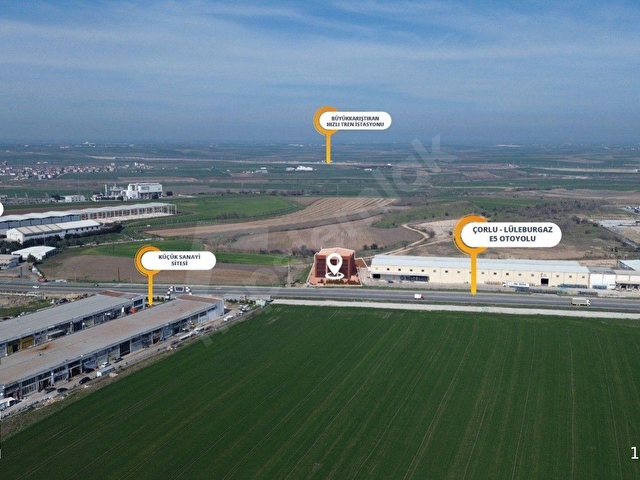 RDSTONE LÜLEBURGAZ BÜYÜKKARIŞTIRAN’DA E-5 ÜZERİNDE KİRALIK TİCARİ-DEPO-ANTREPO - Görsel 4