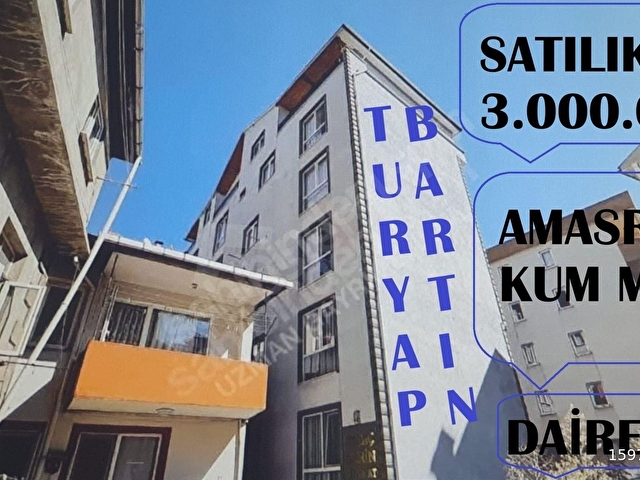 AMASRADA SATILIK 1+1 YAZLIK DAİRE