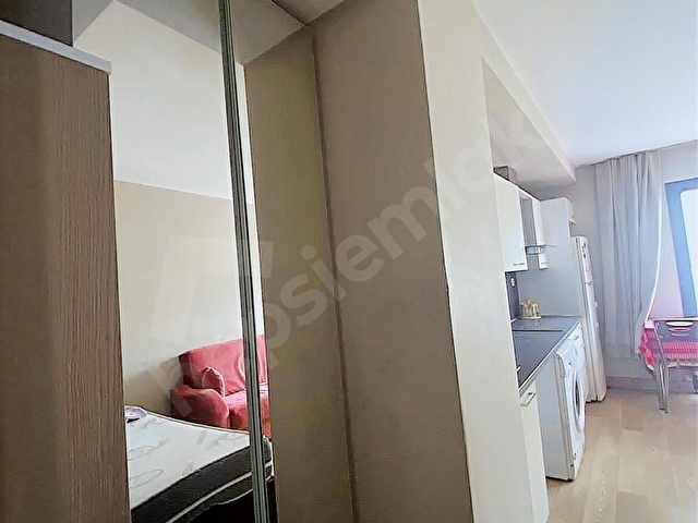 TerraceMix Havuzlu Güvenlikli Metrobüse Yakın Eşyalı 1+0 Satılık - Görsel 4
