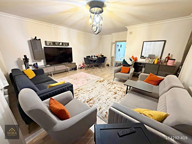 ▄NORA▄TURAN GÜNEŞ BULVAR YAKINI ASANSÖRLÜ 160m² 3.5+1 DAİRE